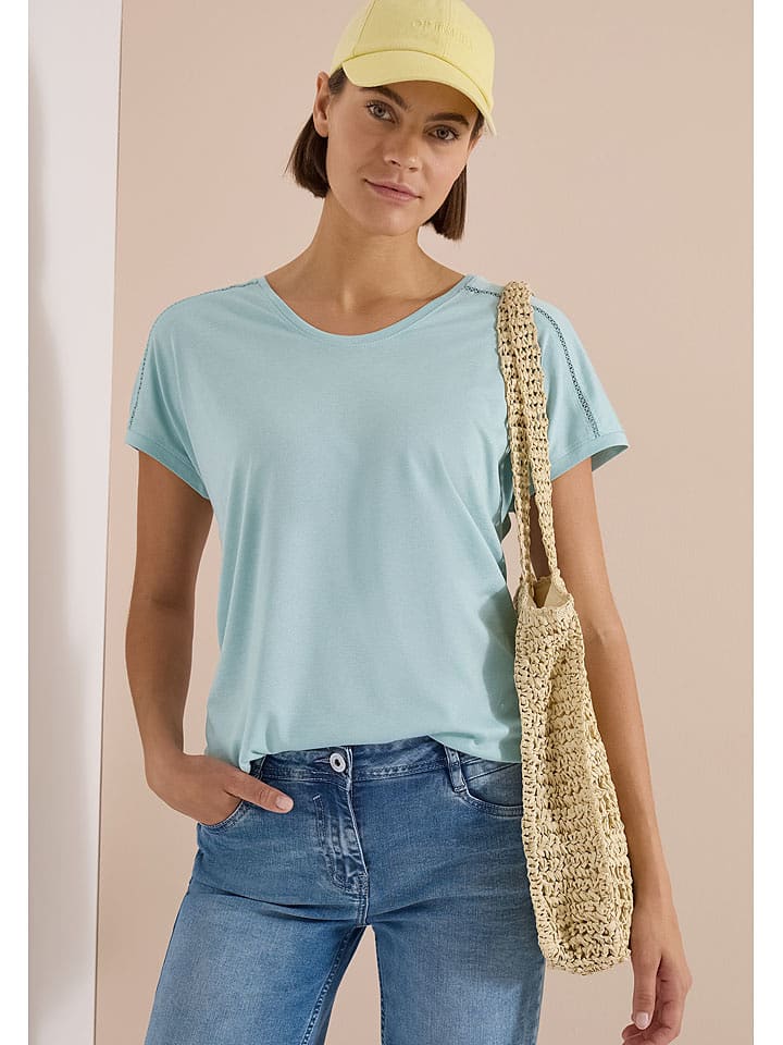 Cecil Shirt in Hellblau - S