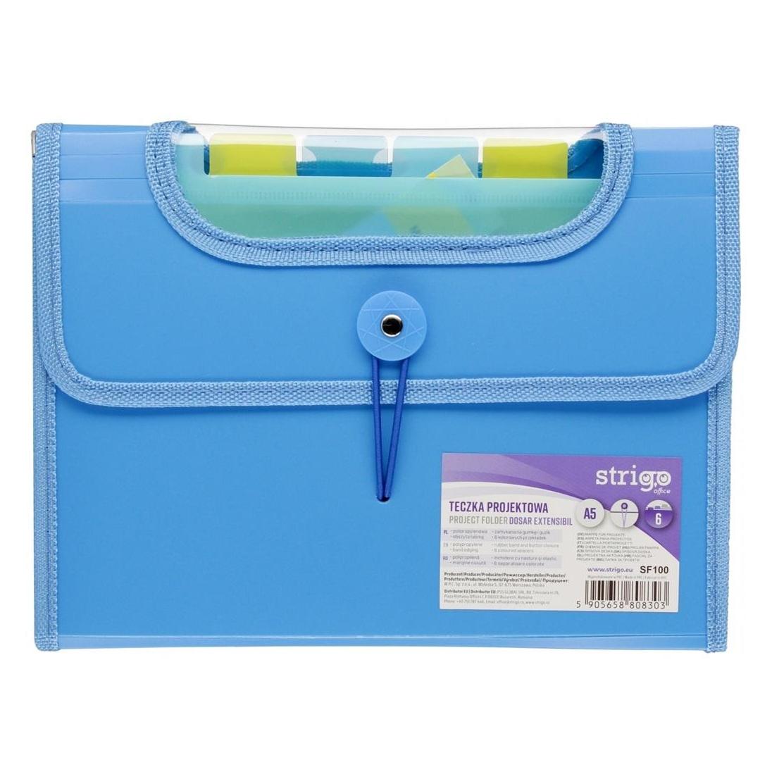 Stigo Bike A5 Vfile-Ordner mit 6 Trennblättern, blauer STRIGO (A5) (56586339)