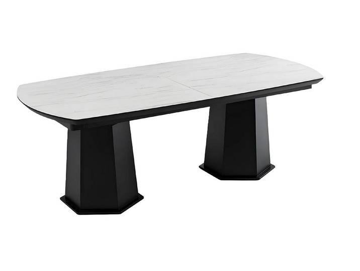 Xlmoebel Esstisch Ausziehbarer Holztisch mit modernem Design für die Küche (Esstisch, 1-St., Esstisch), Hergestellt in Europa