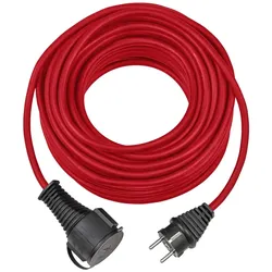 Brennenstuhl, Verlängerungskabel, 1161860 Strom Verlängerungskabel Rot 25 m H05RR-F 3G 1,5 mm2 (25 m)