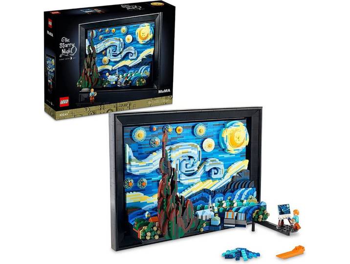 LEGO® Ideas 21333 Vincent van Gogh - Ster­nen­nacht 21333 Konstruktions-Spielset, (2316 St)