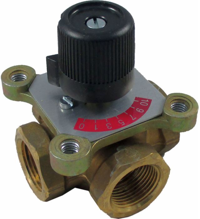 Wolf Vierwegemischer 4MG/DN20 Kvs 6,3 2791052 aus Messing, ESBE