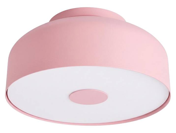 Plafonnier OMIQ rose 4xE27 15 W acier/PVC 15 x 30 x 30 cm Sollux Lighting