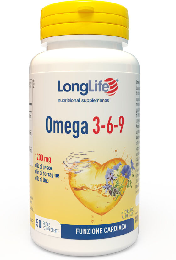 LONGLIFE Srl LongLife, Omega 3-6-9, 50 Perle