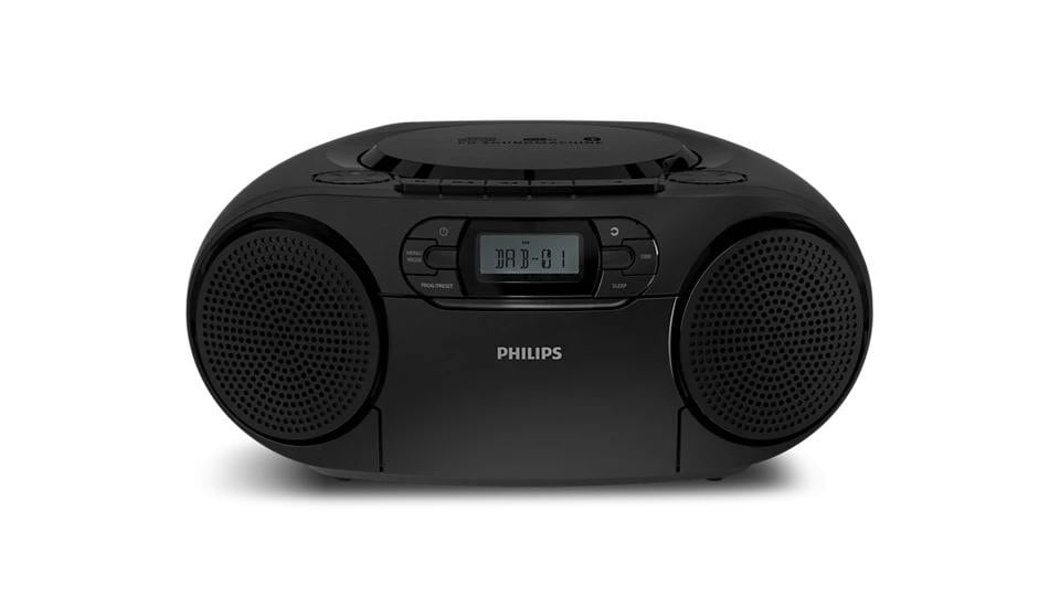 Philips TAZ2500/10 CD-Player Radio schwarz