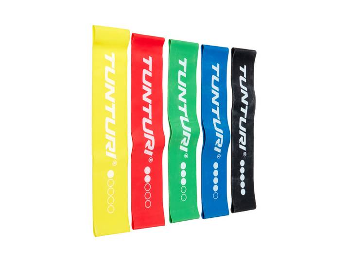 Tunturi Mini Widerstandsbänder Set 5 Stück
