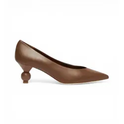 Weekend Max Mara für Damen. 2625526014600 Renza braune Lederschuhe (37), 5 bis 8 cm, Keine, Lässig, Party, Klassisch