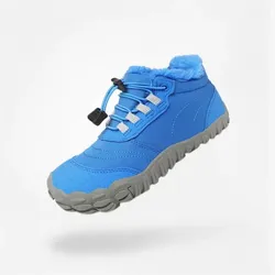 Saguaro Kinder Winter Barfußschuhe Will II - Blau 26
