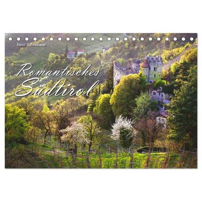 Romantisches Südtirol (Tischkalender 2027 DIN A5 quer), CALVENDO Monatskalender