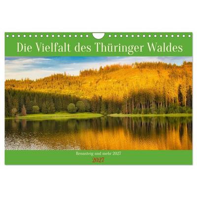 Die Vielfalt des Thüringer Waldes (Wandkalender 2027 DIN A4 quer), CALVENDO Monatskalender