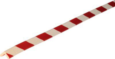 Knuffi® Eckschutzprofil Typ E, 1-m-Stück, weiß/rot