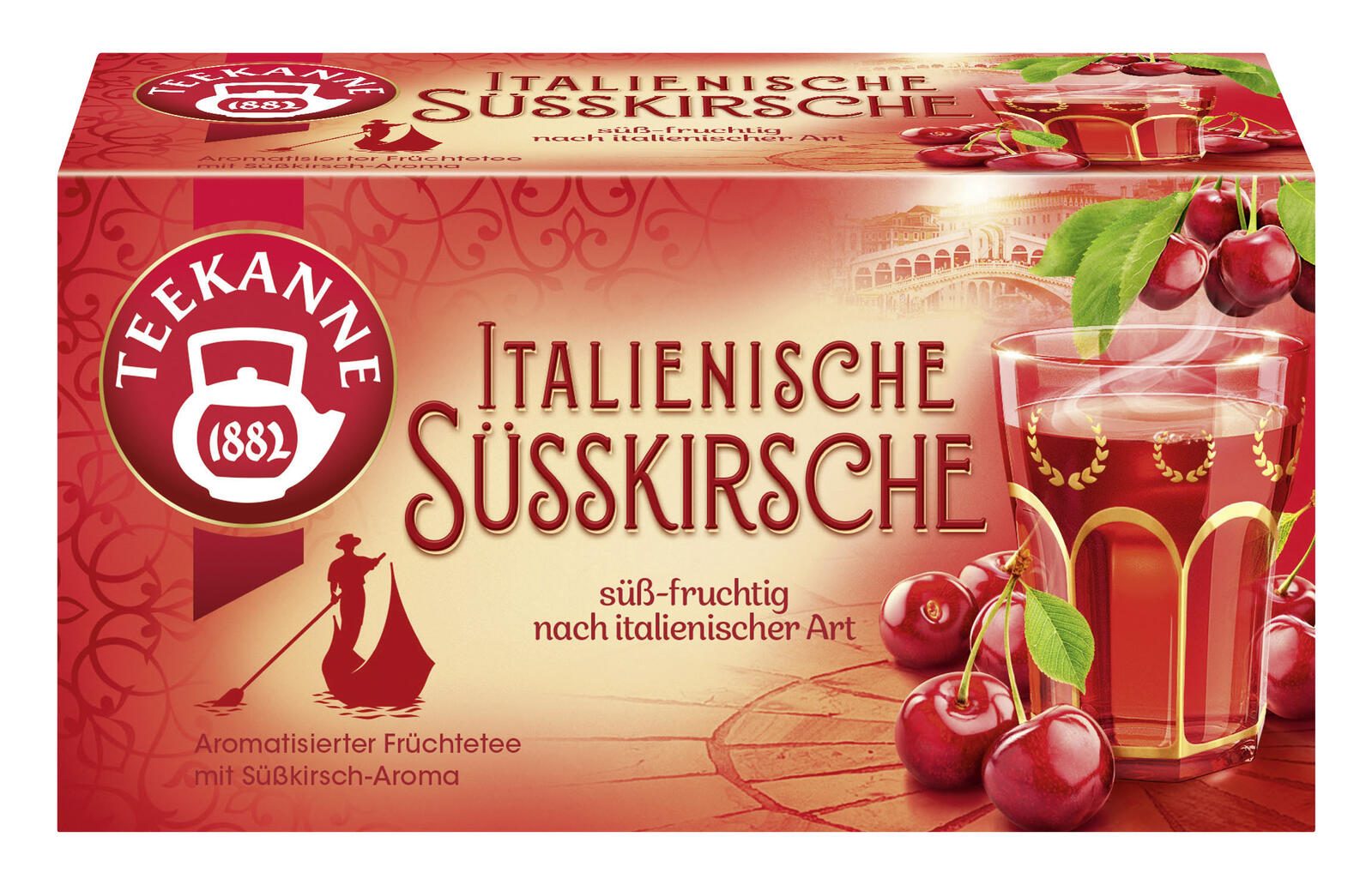 TEEKANNE Italenische Süßkirsche Tee 4009300075035