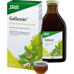 Gallexier Kräuterbitter Elixier Salus 500 ML