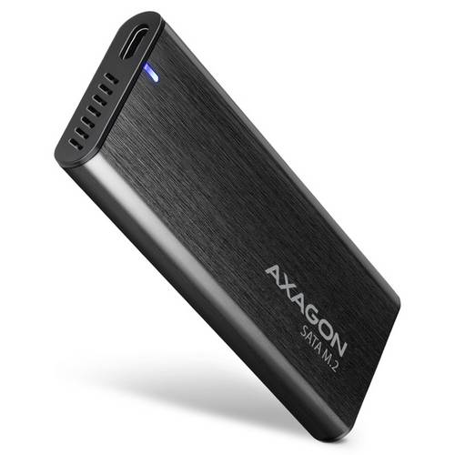 AXAGON EEM2-SBC RAW BOX M.2 SSD-Gehäuse USB-C (USB 3.2 Gen 2) 10 GBit/s M.2 SATA 2242, 2260, 2280 EEM2-SBC