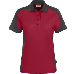 Damen Polo-Shirt "CONTRAST PERFORMANCE" 239 - XXL - weinrot
