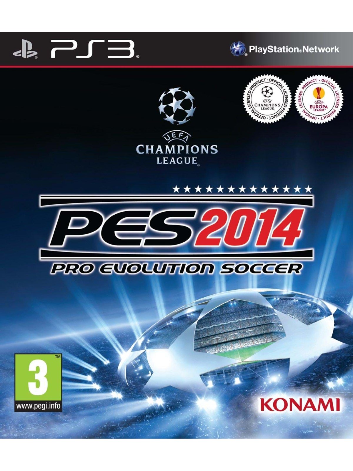 Pro Evolution Soccer 2014 - Sony PlayStation 3 - PEGI 3