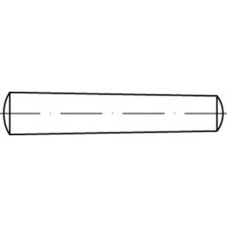 TOOLCRAFT TO-5394195 Kegelstift 10 mm Stahl 25 St.