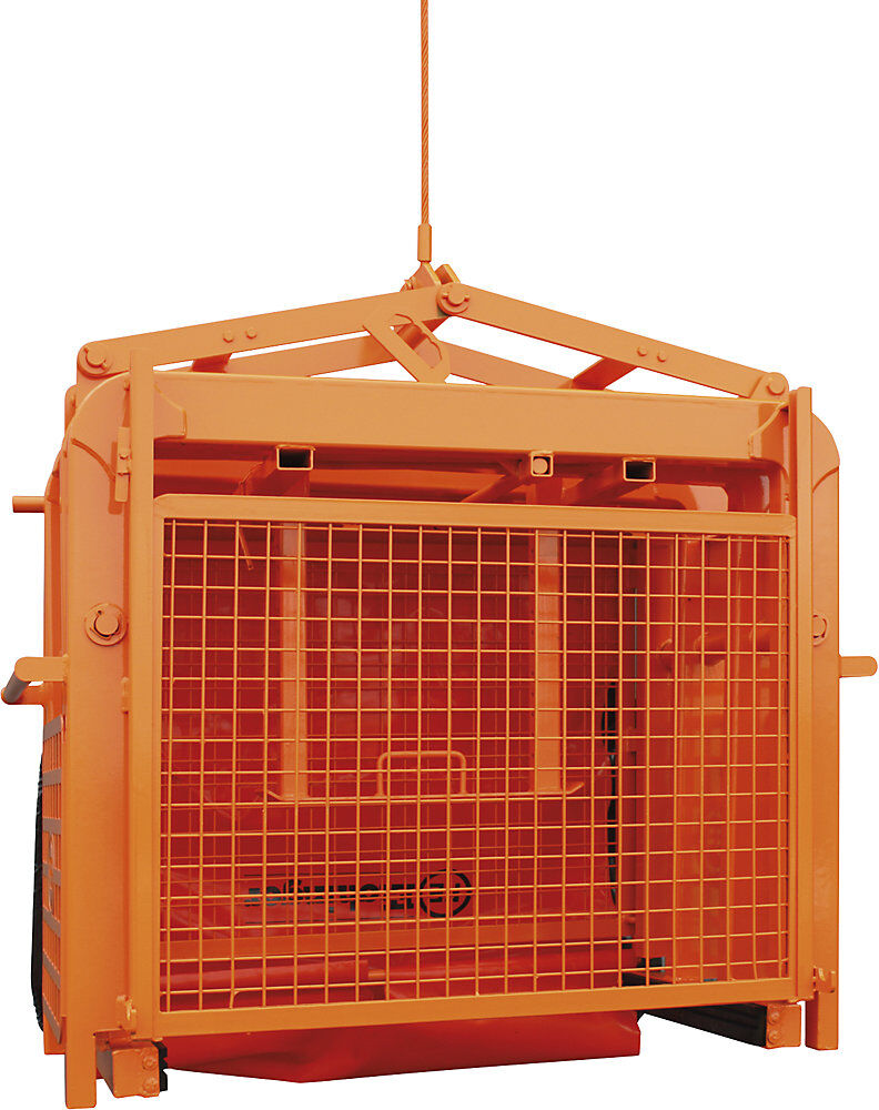 Krangreifer, 2-seitig wirkender Hebelarm, Tragfähigkeit 1550 kg, BxH 580 x 1020 mm Eichinger