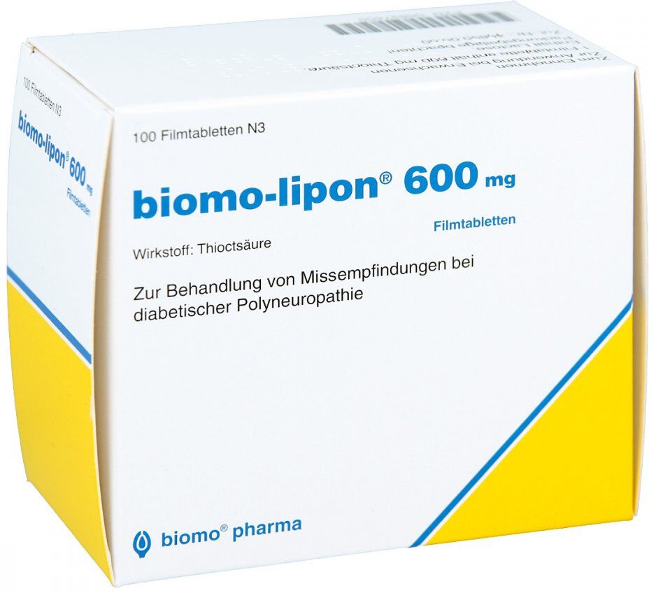 Biomo-Lipon 600 100stk