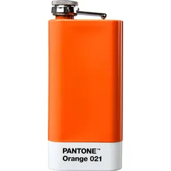 Pantone Flachmann orangefarben