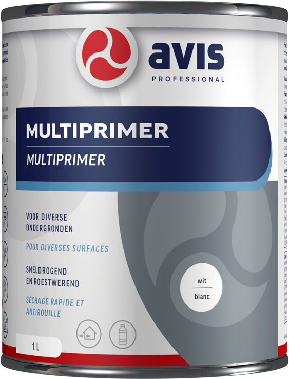 Avis Multi Primer - Wit   8712576105936   Verf