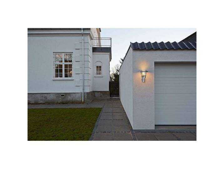 Lønstrup 22 Lampe de Jardin w/Sensor Galvanised - Nordlux - Terrasse - Métal