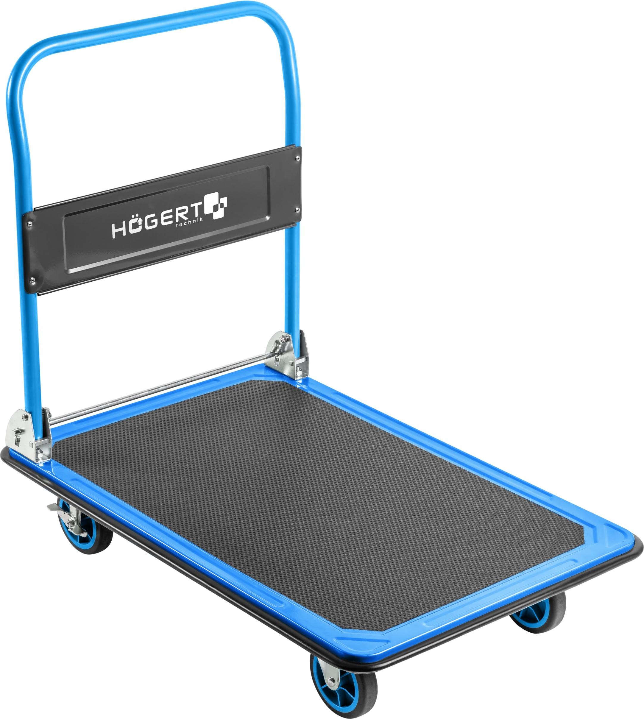 Stapelwagen, Handwagen - Ladefläche: 900 x 600 mm - Tragfähigkeit: 300 kg