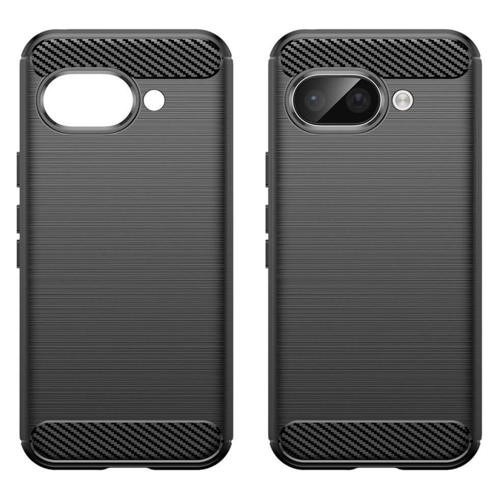 Cover-Discount Metall Carbon Look Hülle (Google Pixel 9a) (56633383)