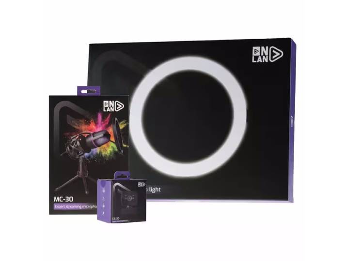 ONLAN Streaming Starter Bundle Streaming-Bundle – Gaming Zubehör – schwarz