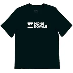 Mons Royale, Damen, Velotrikot, Women's Icon Relaxed Tee (M), Schwarz