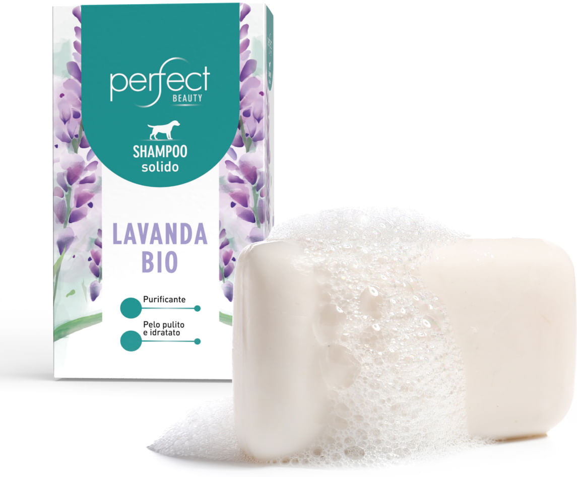 Perfect Dog Shampoo Solido con Lavanda 100G