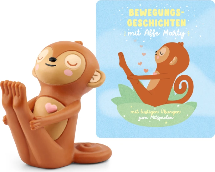 Tonies Bewegungsgeschichten mit Affe Marty (Hörspiel mit Liedern)