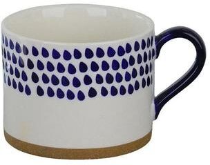 Uplifted Goods Artisan Stoneware Vertical Stripe Infusion Mug g 15.2 Oz.