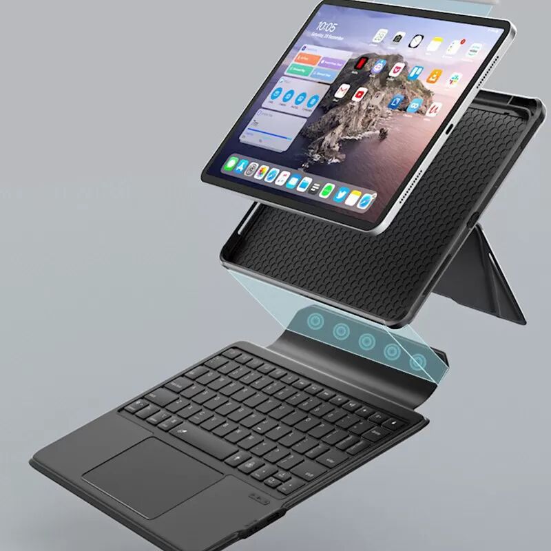 INF Étui clavier magnétique pour iPad Pro 11 (2024) - Noir