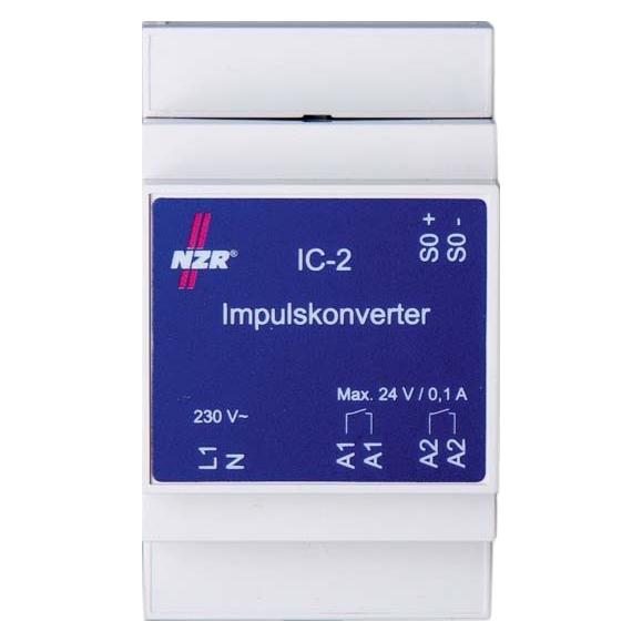 NZR IC 2 Impulskonverter, Geeignet für Elektrizitäts-, Gas- (4614)