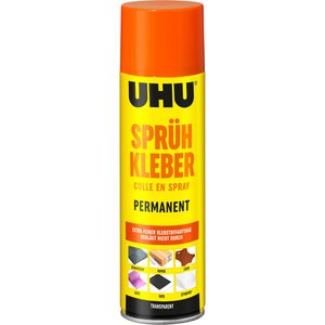 UHU Sprühkleber 46745, 500ml, permanent, transparent