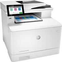 Color LaserJet Enterprise M480f MFP, Multifunktionsdrucker grau/schwarz, USB, LAN, Scan, Kopie, Fax, Duplex (Druck)