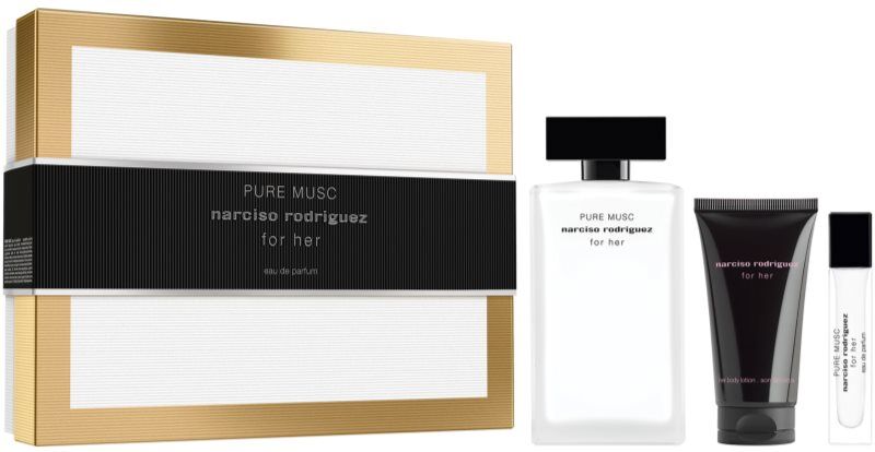 narciso rodriguez for her PURE MUSC coffret cadeau pour femme