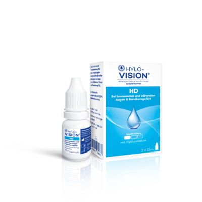 OmniVision GmbH HYLO-VISION HD Augentropfen 2X15 ml 04411148