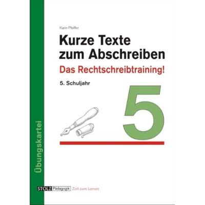 Kurze Texte zum Abschreiben, Sonstige von Karin Pfeiffer, Stolz, 978-3-89778-435-2