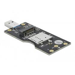 Delock 63166 Schnittstellen-Konverter [1x USB 3.0 - 1x M2]