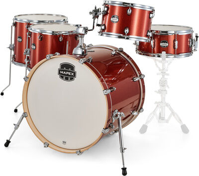Mapex Mars Birch Rock+ Shell Set OR Blood Orange Sparkle