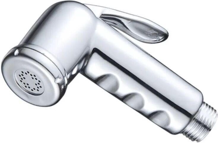 INF Douchette de bidet à main en ABS électroplaquée – buse argentée pressurisée pour toilettes