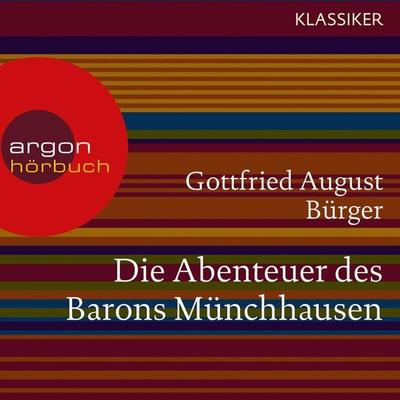 Die Abenteuer des Barons Münchhausen - Gottfried August Bürger, Audio, 9783732402991