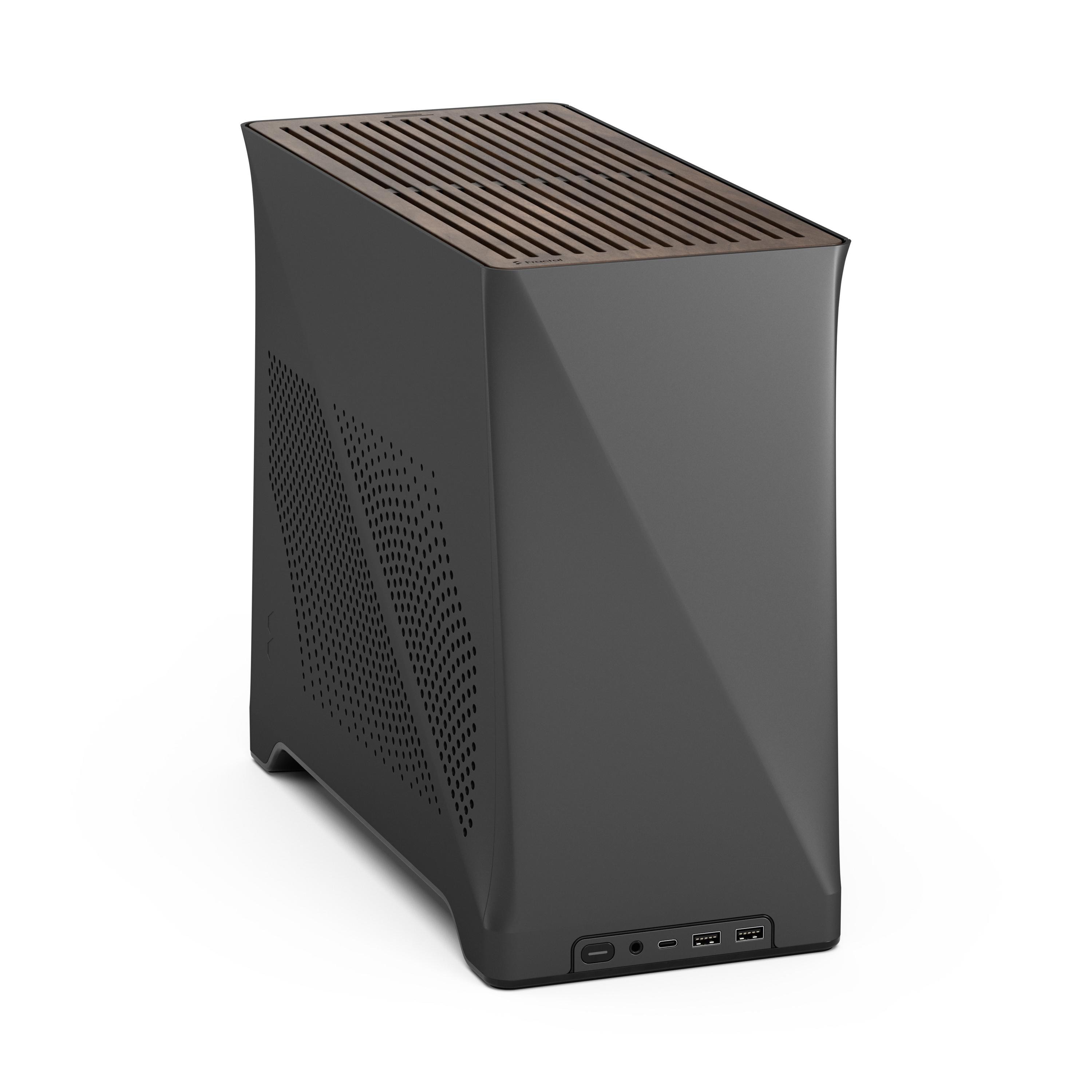 Fractal Design Era 2 Gaming PC Gehäuse Mini-ITX Charcoal Gray