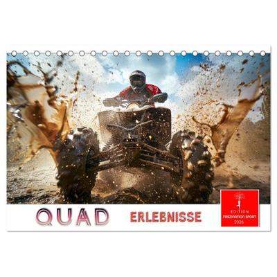 Quad Erlebnisse (Tischkalender 2026 DIN A5 quer), CALVENDO Monatskalender