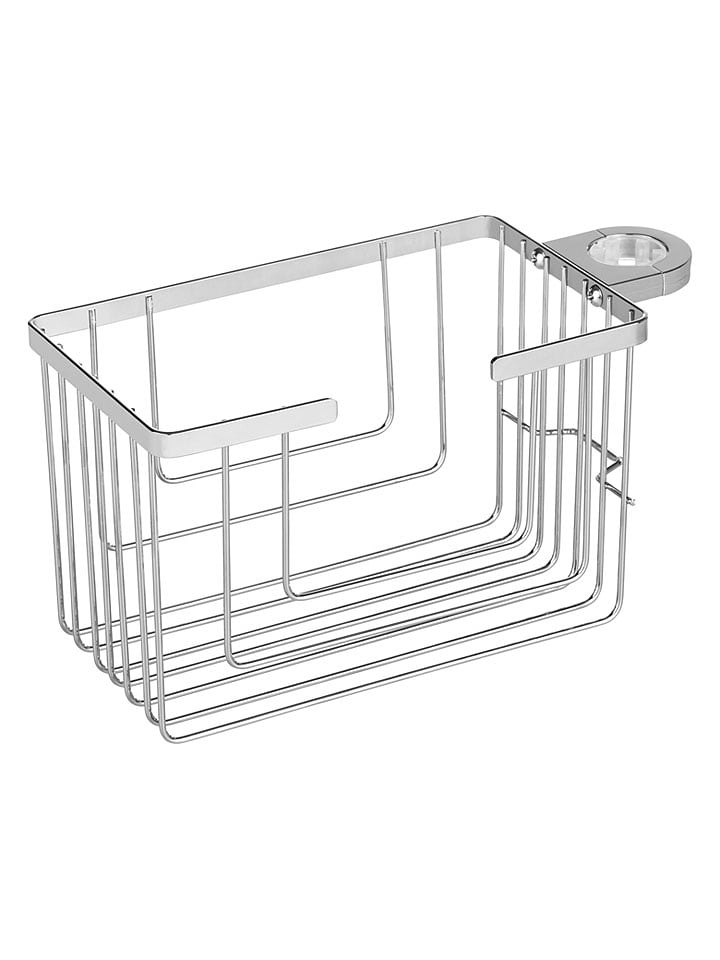 Wenko Edelstahl-Duschablage ''Valognes'' - (B)20 x (H)12 x (T)13 cm - onesize