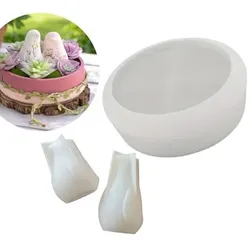 COLORBERRY Kreativ-Set Silikonformen Schale mit Vögeln 3tlg.