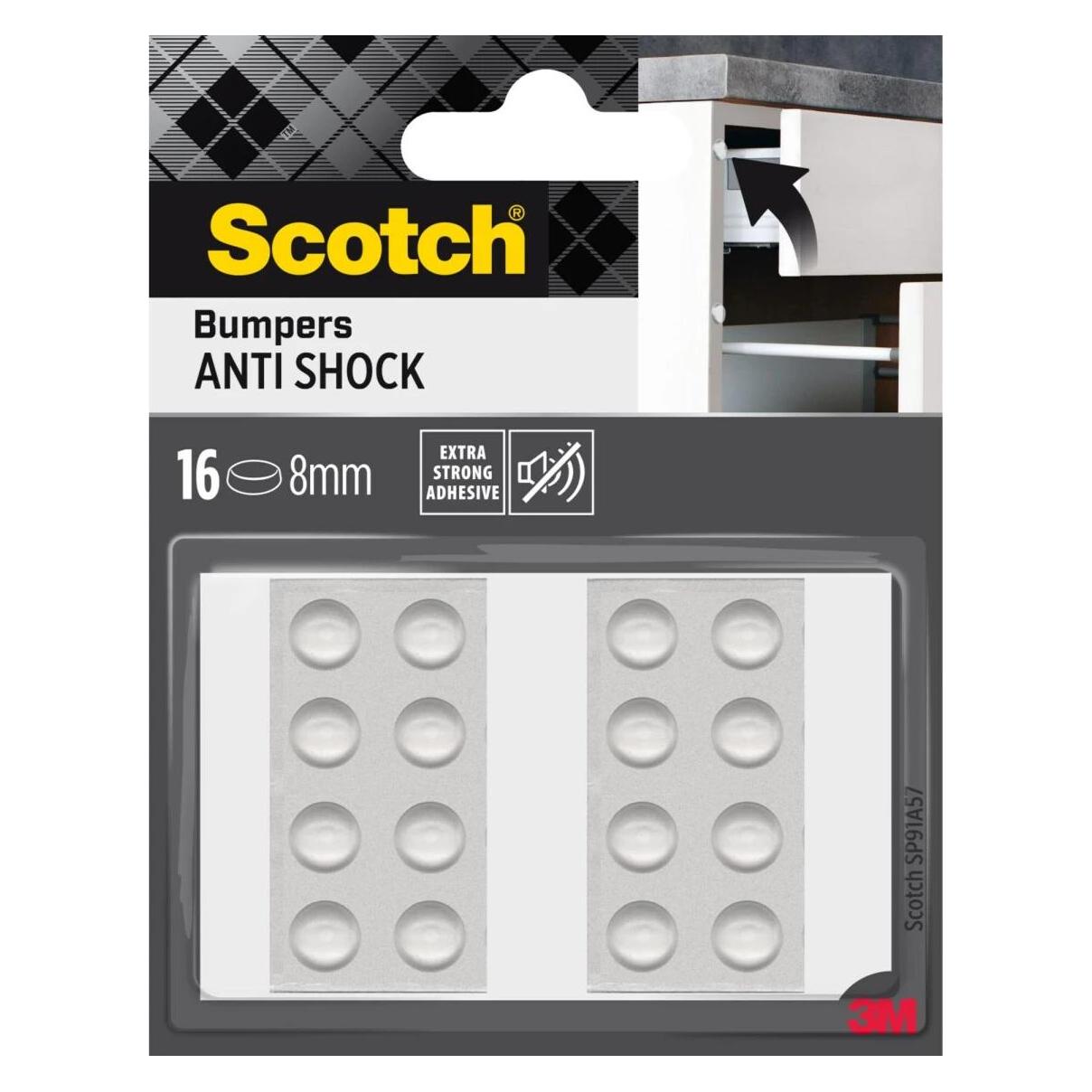 Scotch Schutzpuffer (Anschlagdämpfer, 16 Stk.) (SCOTCHSP91A57)