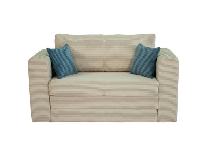 Xora Jugend- UND Kindersofa, Beige, Textil, Füllung: Schaumstoffflocken,Schaumstoffflocken, 136x78x72 cm, Wohnzimmer, Sofas & Couches, Schlafsofas
